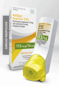 AirDuo RespiClick inhaler