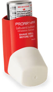 ProAir HFA inhaler