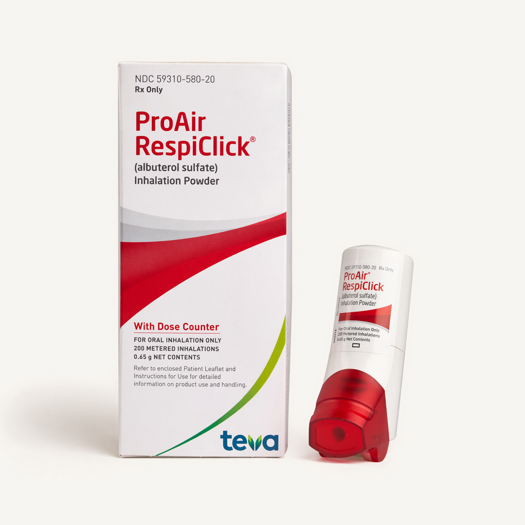 ProAir RespiClick inhaler